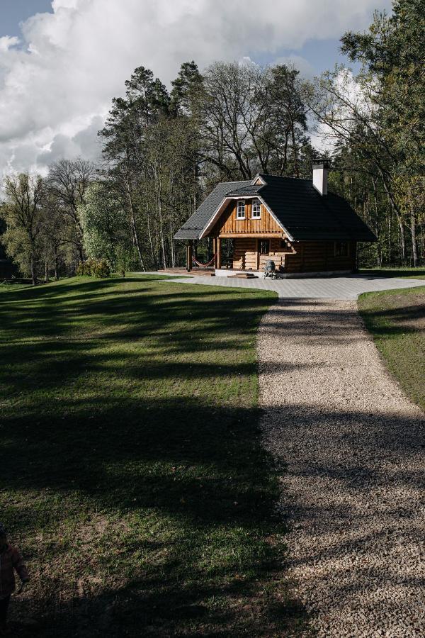 "Gaujmale" Sauna House In Nature Laukbeitini Eksteriør billede