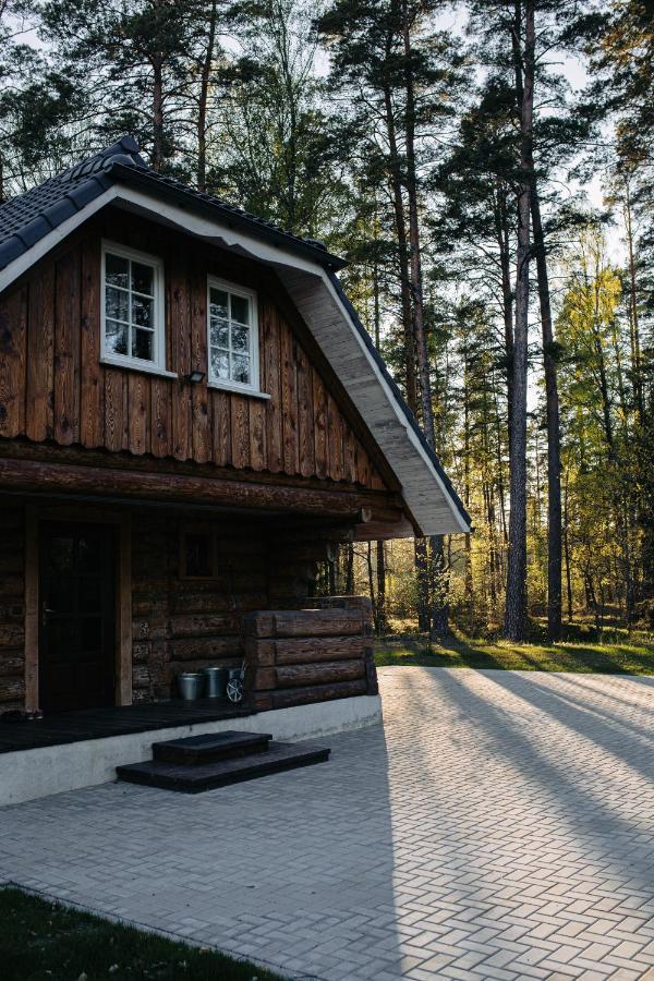 "Gaujmale" Sauna House In Nature Laukbeitini Eksteriør billede